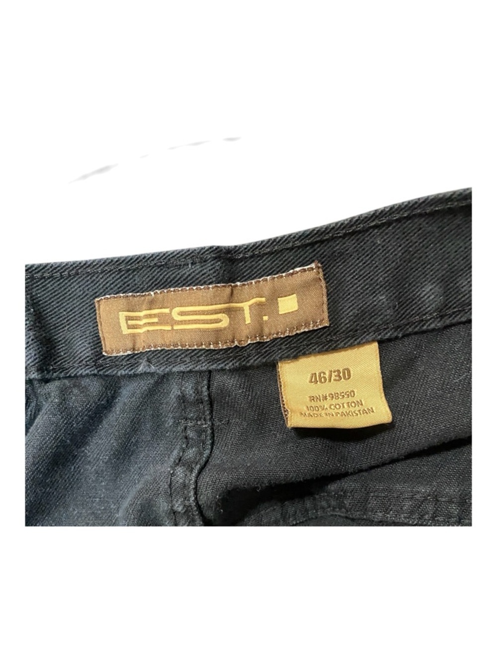 Black Classic Fit Jeans - Picture 3 of 3